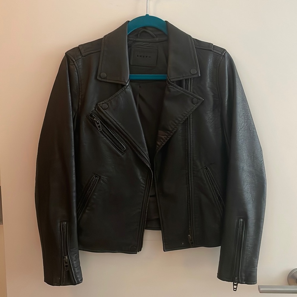Faux Leather Jacket